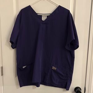 Purple Women's Scrub Set